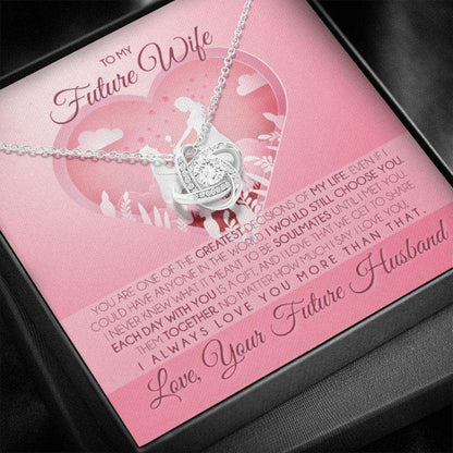 Girlfriend Necklace, Future Wife Necklace, Necklace Gift For Future Wife From Husband, Gift For Girlfriend, Bride, Fiance, Wedding Gifts For Friend Rakva