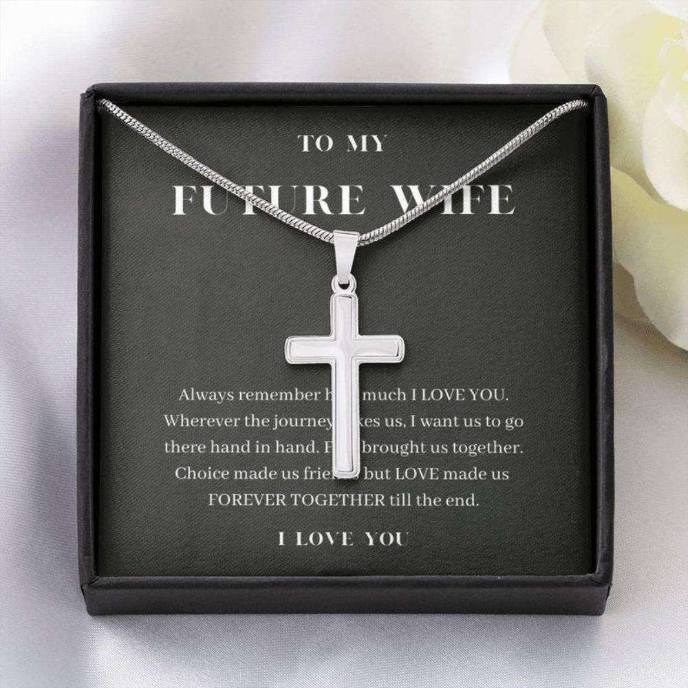 Girlfriend Necklace, Future Wife Necklace, To My Future Wife Necklace, Forever Together, Sentimental Gift For Bride From Groom Gift For Bride Rakva