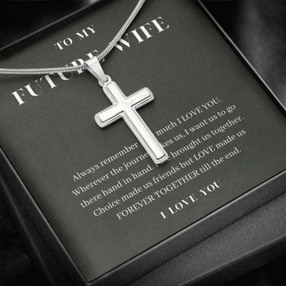 Girlfriend Necklace, Future Wife Necklace, To My Future Wife Necklace, Forever Together, Sentimental Gift For Bride From Groom Gift For Bride Rakva