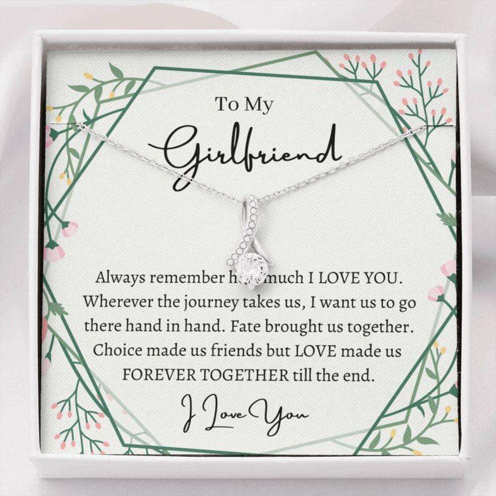 Girlfriend Necklace, Future Wife Necklace, To My Girlfriend Necklace, Forever Together, Birthday Gift For Girlfriend, Anniversary Gift Gift For Bride Rakva