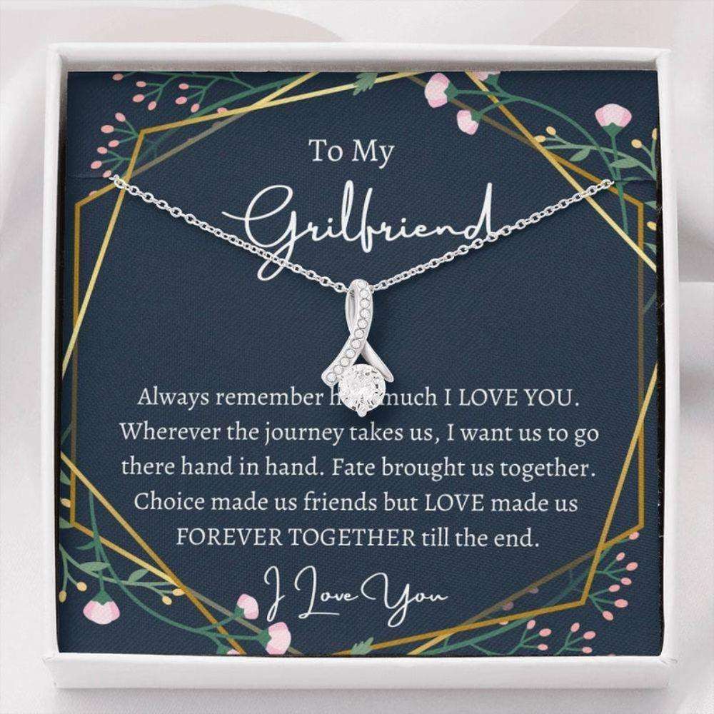 Girlfriend Necklace, Future Wife Necklace, To My Girlfriend Necklace, Forever Together, Birthday Gift For Girlfriend, Anniversary Gift Gift For Bride Rakva