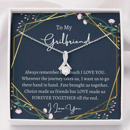 Girlfriend Necklace, Future Wife Necklace, To My Girlfriend Necklace, Forever Together, Birthday Gift For Girlfriend, Anniversary Gift Gift For Bride Rakva