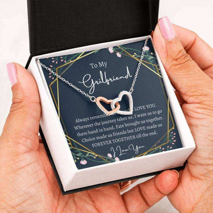 Girlfriend Necklace, Future Wife Necklace, To My Girlfriend Necklace, Forever Together, Birthday Gift For Girlfriend, Anniversary Gift Gift For Bride Rakva