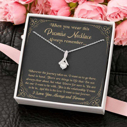 Girlfriend Necklace, Future Wife Necklace, Wife Necklace, Promise Necklace For Girlfriend From Boyfriend For Karwa Chauth Rakva