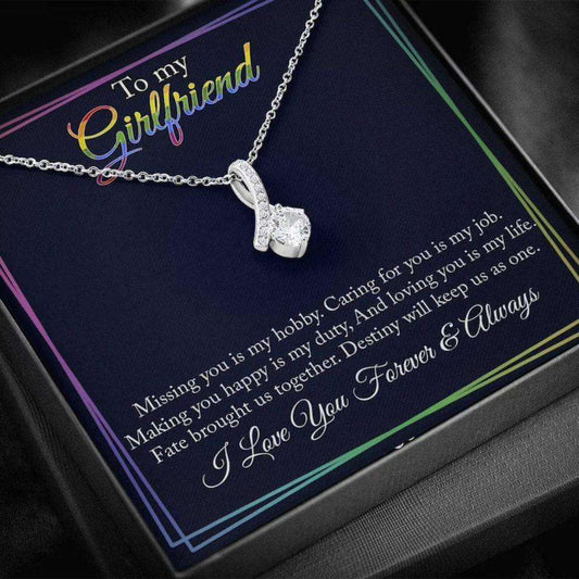 Girlfriend Necklace, Necklace For Lesbian Girlfriend, Lbgt Gift, Lbgt Necklace, Lbgt Rakva