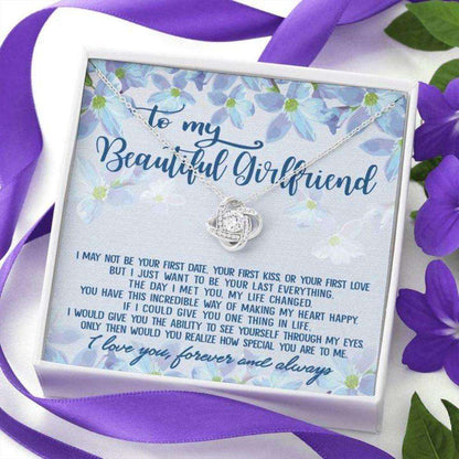 Girlfriend Necklace, To My Beautiful Girlfriend How Special You Are To Me Girlfriend Gifts For Karwa Chauth Rakva