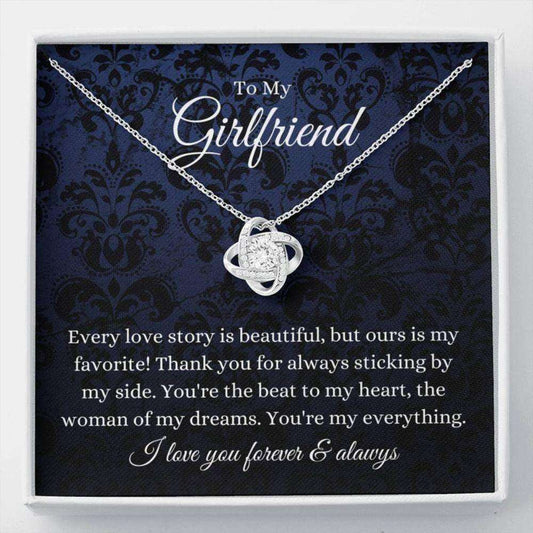 Girlfriend Necklace, To My Girlfriend Necklace, Anniversary Birthday Gift For Girlfriend Fiance Future Wife Gift For Bride Rakva