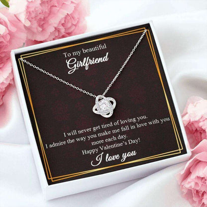 Girlfriend Necklace, To My Girlfriend Necklace, Gift For Her, Necklace For Girlfriend, Valentine Gift Rakva