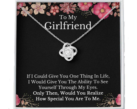 Girlfriend Necklace, To My Girlfriend Necklace, Necklace For Girlfriend, Anniversary, Valentines Day Gift For Girlfriend Gifts For Friend Rakva