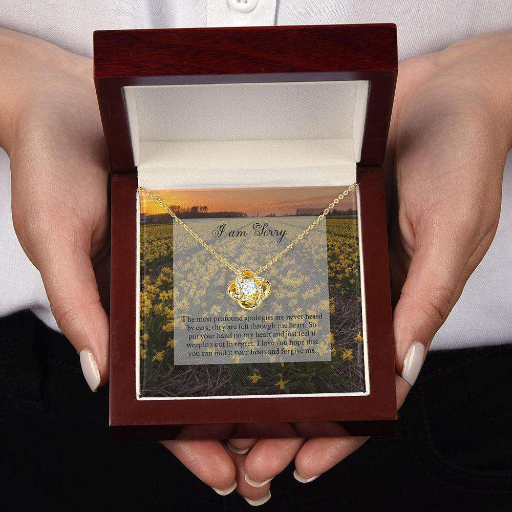 Girlfriend Necklace, Wife Necklace, Apology Gift For Her, Forgiveness Gift, Sorry Gift For Wife, For Girlfriend, Gift To Say Your Sorry For Karwa Chauth Rakva