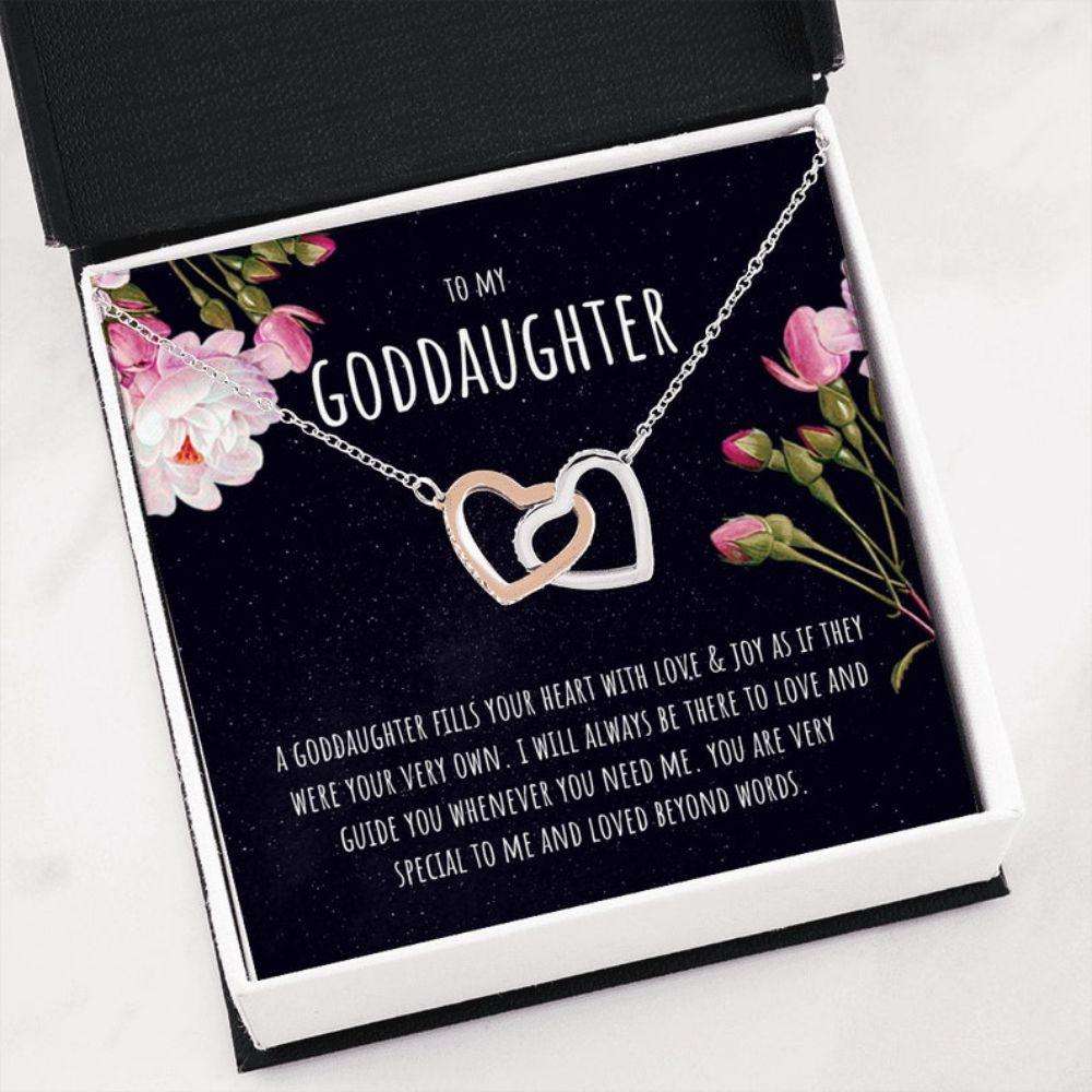 Goddaughter Necklace, Goddaughter Gift Necklace, Confirmation Gift, Christmas Necklace, Goddaughter Baptism Necklace Gifts For Daughter Rakva