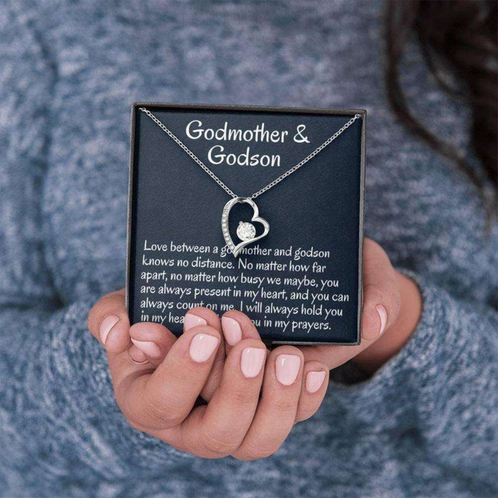 Godmother Necklace, Godson Necklace, Godmother & Godson Gift Necklace, Necklace Gift For Godmother, Birthday Gift Gifts For Goddaughter / Godson Necklace Rakva