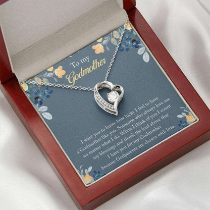 Godmother Necklace, Necklace For Godmother, Godmother Gift, Thank You Gift For Godmother Rakva