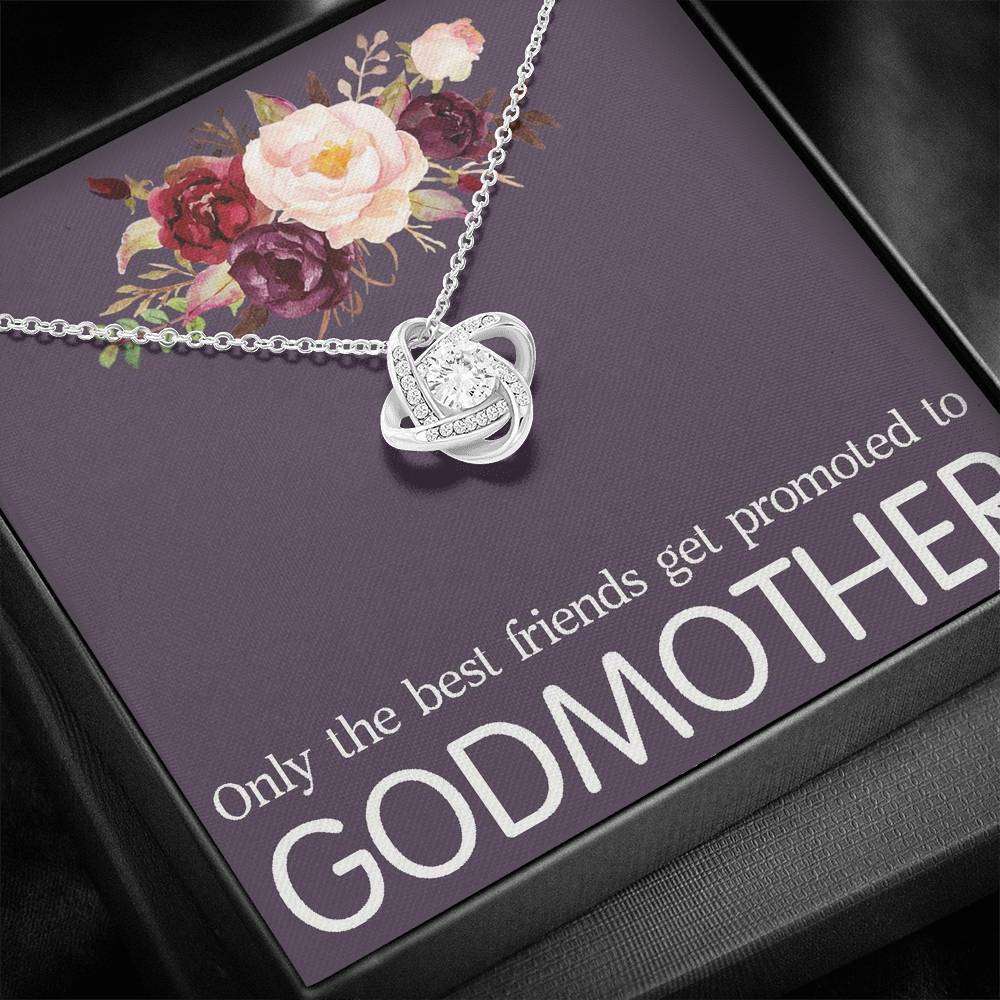 Godmother Necklace, Promoted To Godmother Necklace Gift, Godmother Proposal, Fairy Godmother, Be My Godmother Gifts For Goddaughter / Godson Necklace Rakva