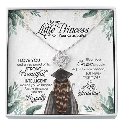 Graduation Necklace For Granddaughter From Grandparents, Meaningful Message Card For Her, High School Grad Gifts Custom Necklace Rakva Graduation Necklace For Granddaughter From Grandparents, Meaningful Message Card For Her, High School Grad Gifts Custom Necklace Rakva