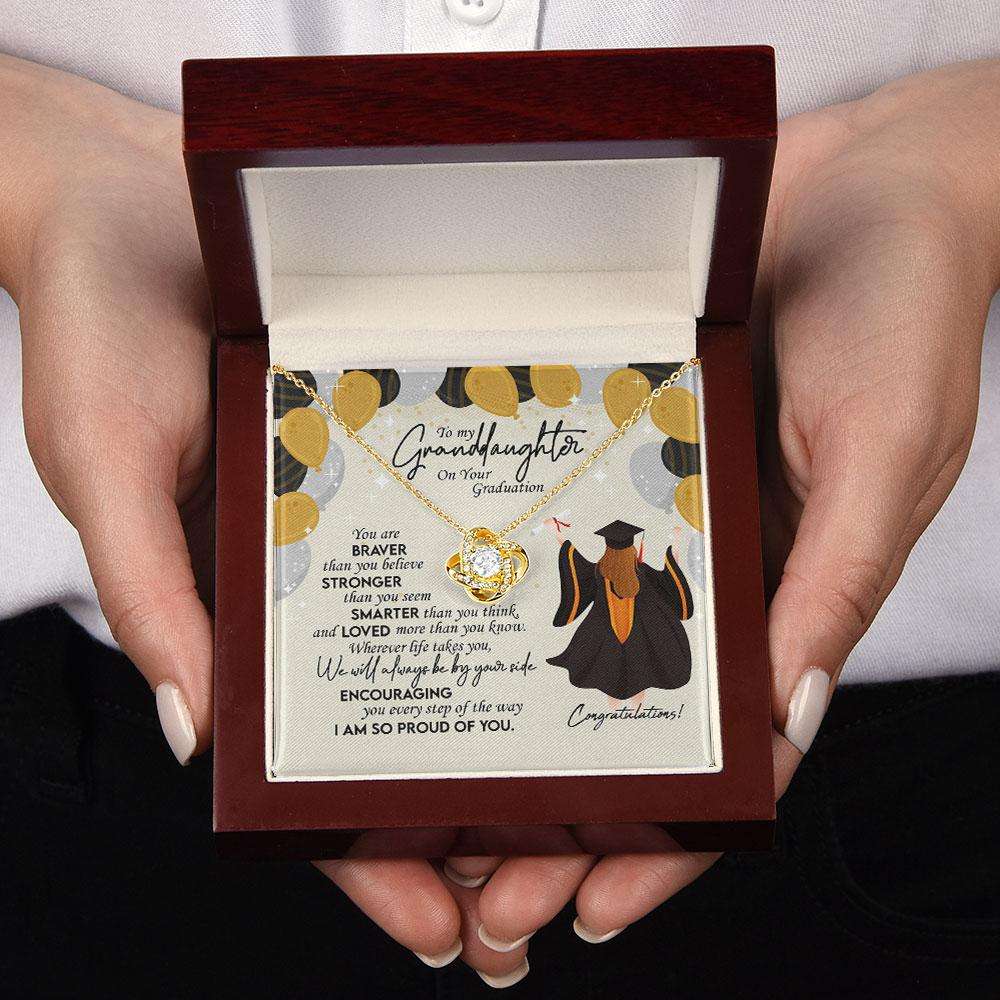 Sentimental Graduation Gift Graduation Necklace For Granddaughter, High School Or College Grad With ...