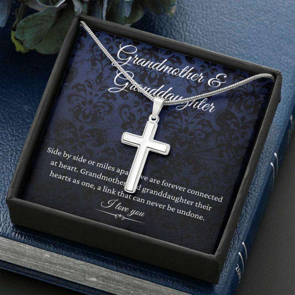 Granddaughter Necklace, Grandmother & Granddaughter Necklace, Gift For Grandma, Gift For Granddaughter Gifts For Daughter Rakva