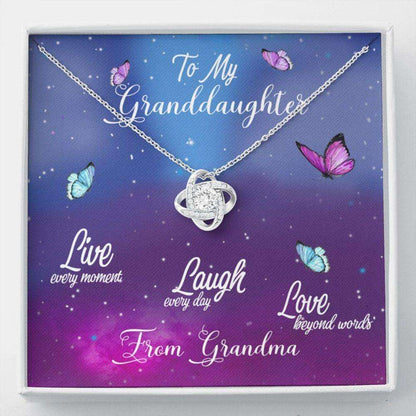 Granddaughter Necklace, To My Granddaughter Necklace, Gift For Granddaughter From Grandma Gifts For Daughter Rakva