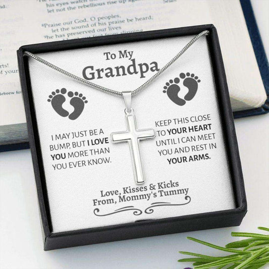 Grandfather Necklace, New Grandpa Gift, Grandpa To Be, Gifts For Expectant Grandfather, Future Grandpa, Expecting Grandpa Gift Necklace Rakva