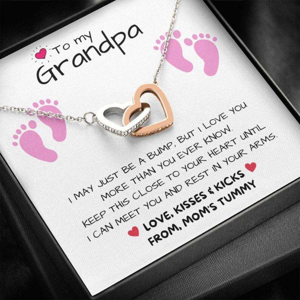 Grandfather Necklace, New Grandpa Necklace Gift, Grandpa To Be, Gifts For Expectant Grandfather Rakva