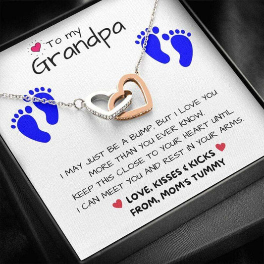 Grandfather Necklace, New Grandpa Necklace Gift, Grandpa To Be, Gifts For Expectant Grandfather Rakva