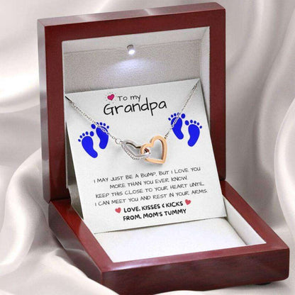 Grandfather Necklace, New Grandpa Necklace Gift, Grandpa To Be, Gifts For Expectant Grandfather Rakva