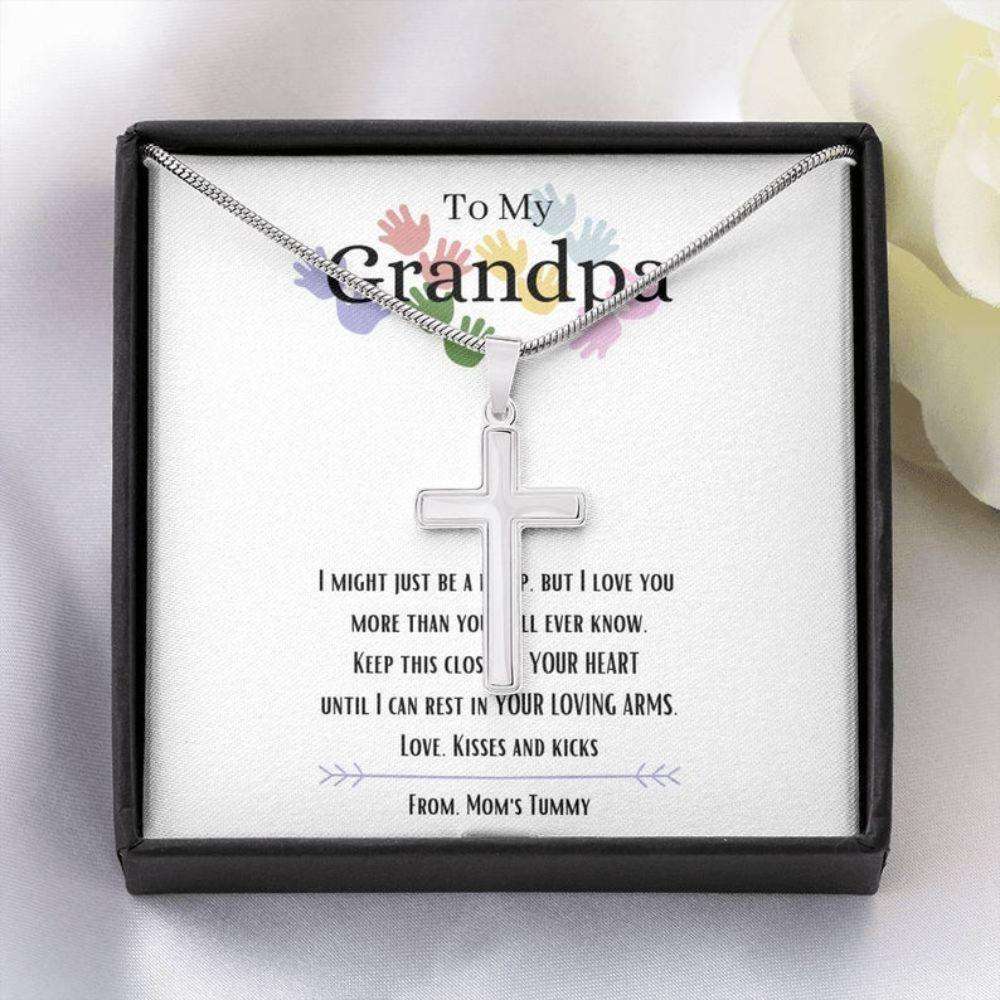 Grandfather Necklace , To My Grandpa, New Grandpa Gift, Grandpa To Be, Gifts For Expectant Grandfather, Future Grandpa Rakva