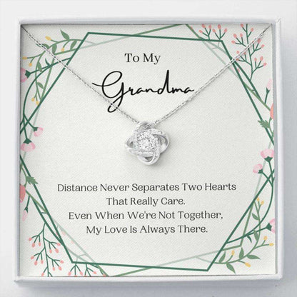 Grandmother Necklace, Distance Never Separates, To My Grandma Necklace, Present For Grandma Gifts for Grandmother Rakva