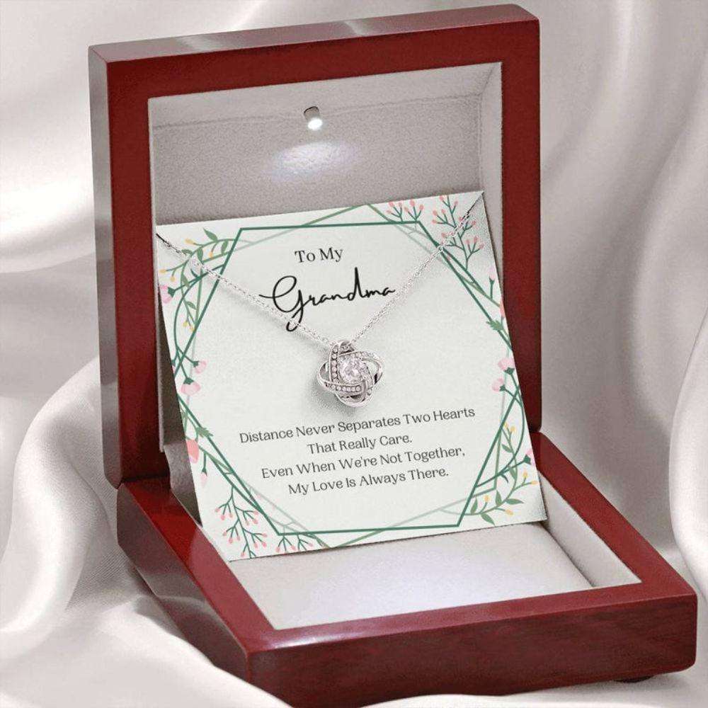 Grandmother Necklace, Distance Never Separates, To My Grandma Necklace, Present For Grandma Gifts for Grandmother Rakva