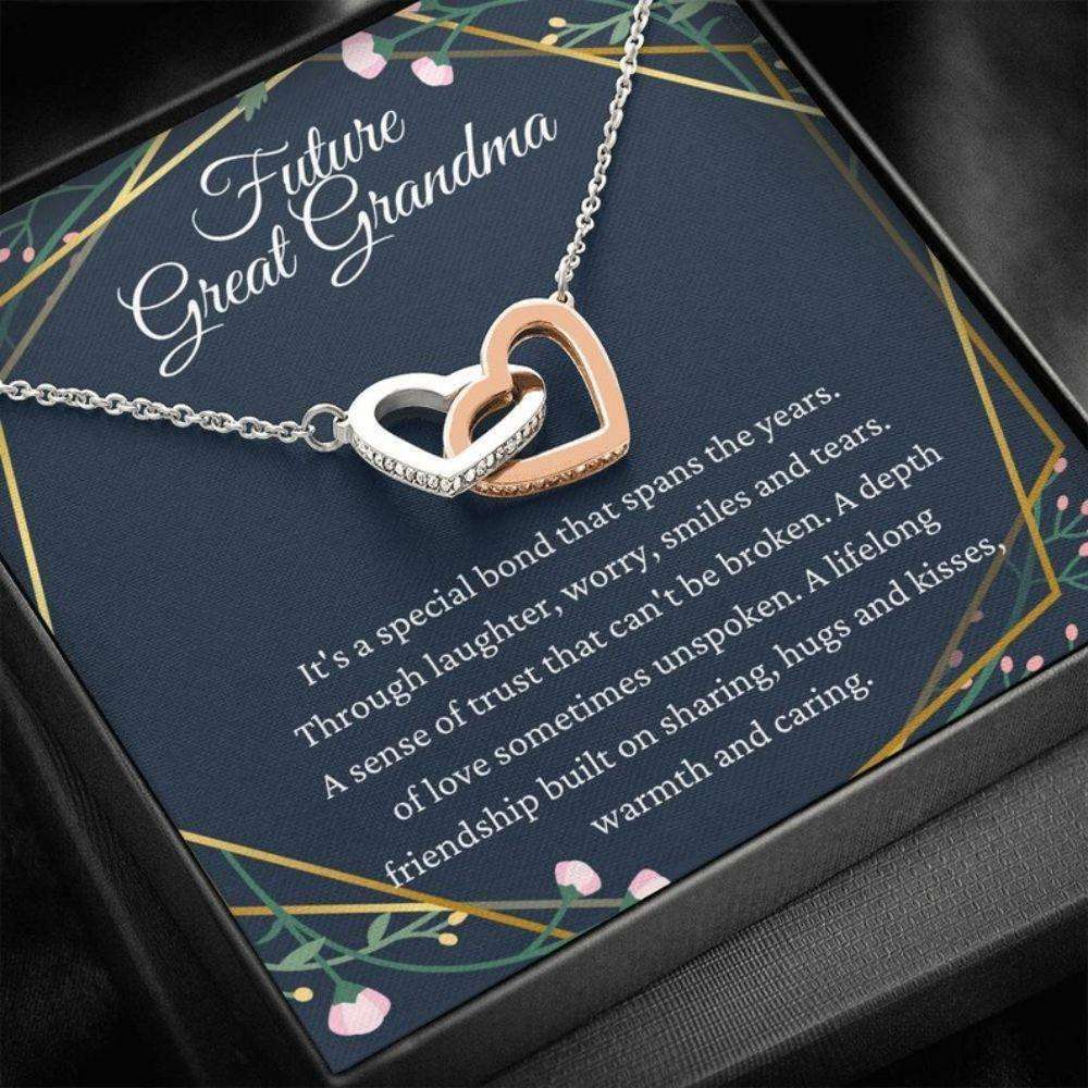 Grandmother Necklace, Future Great Grandma Necklace, Gift For Great Grandmother To Be, Pregnancy Reveal Rakva