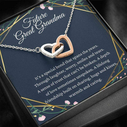 Grandmother Necklace, Future Great Grandma Necklace, Gift For Great Grandmother To Be, Pregnancy Reveal Rakva