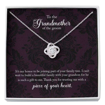 Grandmother Necklace, Grandma Of The Groom Necklace Wedding Gift, Gift For Grandma Of The Groom Rakva