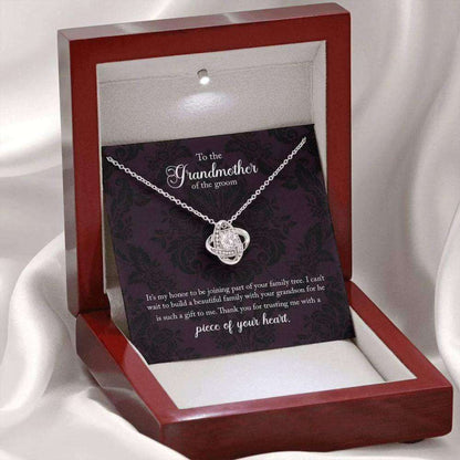 Grandmother Necklace, Grandma Of The Groom Necklace Wedding Gift, Gift For Grandma Of The Groom Rakva