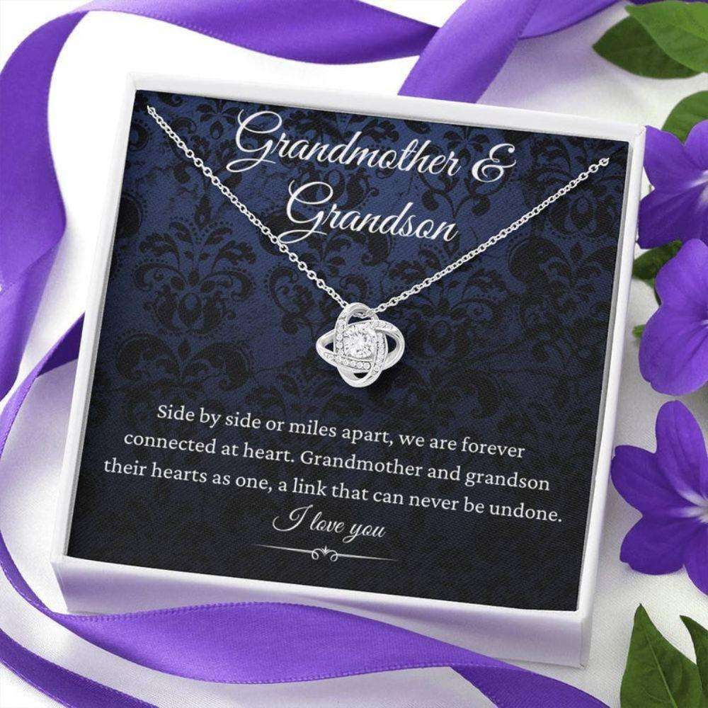 Grandmother Necklace, Grandmother & Grandson Necklace, Gift For Grandma, Gift For Grandson Gifts for Grandmother Rakva