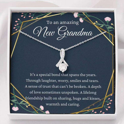 Grandmother Necklace, New Grandma Necklace Gift, Pregnancy Reveal Gift For New Grandmother Rakva