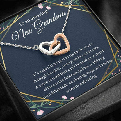Grandmother Necklace, New Grandma Necklace Gift, Pregnancy Reveal Gift For New Grandmother Rakva