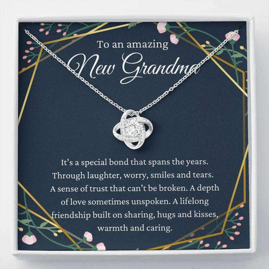 Grandmother Necklace, New Grandma Necklace Gift, Pregnancy Reveal Gift For New Grandmother Rakva