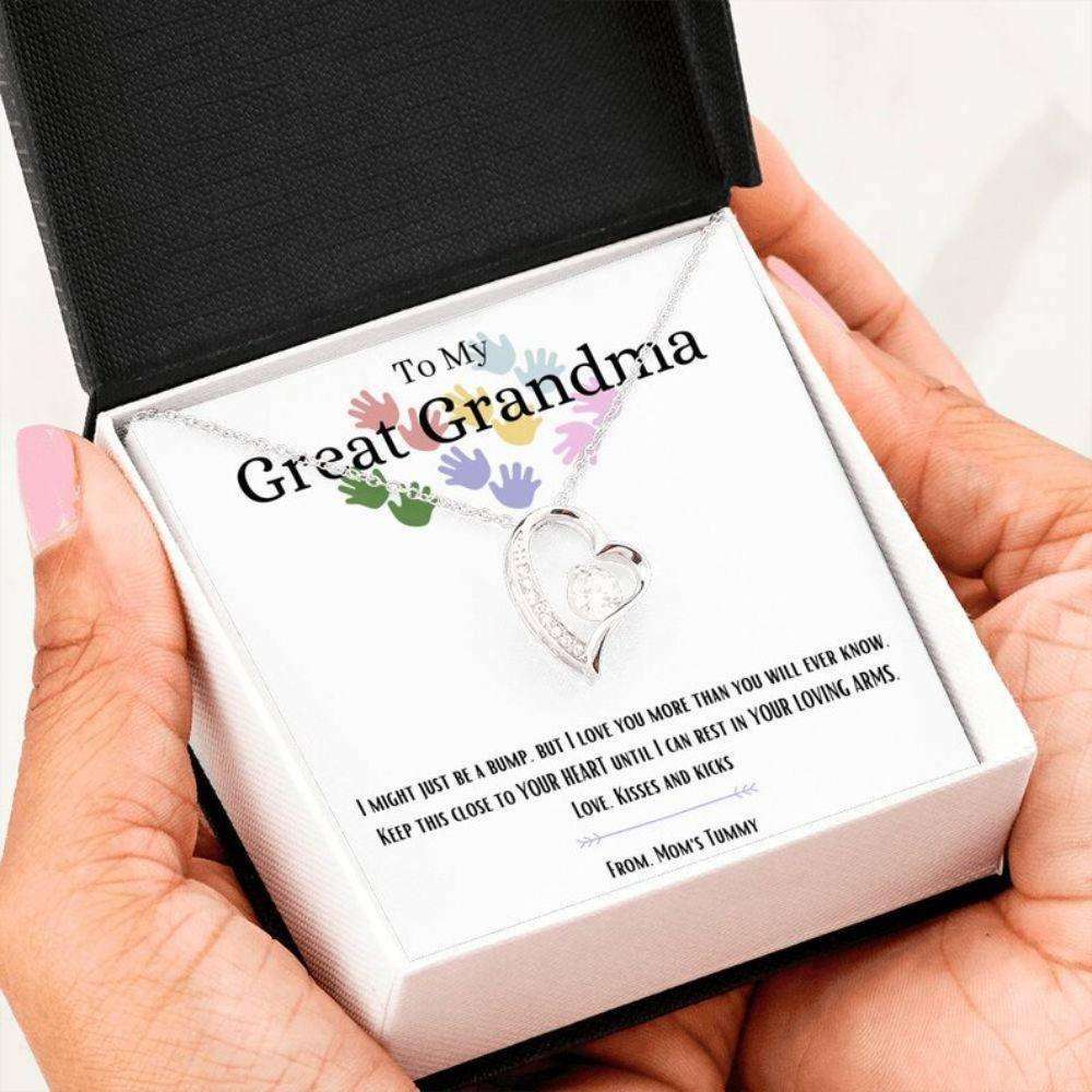 Grandmother Necklace, To My Great Grandma Necklace, Gift For New Grandma, Grandma To Be, Gender Reveal Gift Rakva