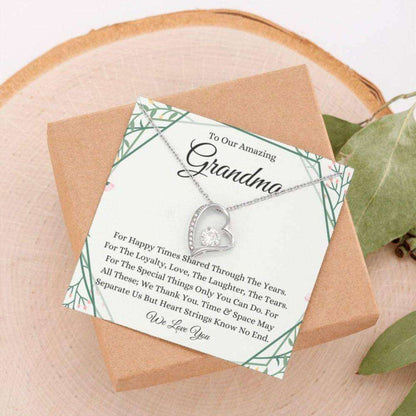 Grandmother Necklace, To Our Amazing Grandma Necklace, Gift For Grandmother From Grandchildren Gifts for Grandmother Rakva