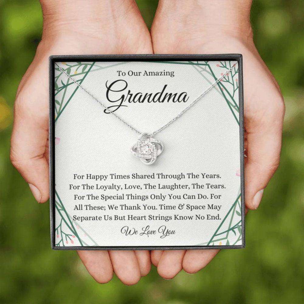 Grandmother Necklace, To Our Amazing Grandma Necklace, Gift For Grandmother From Grandchildren Gifts for Grandmother Rakva