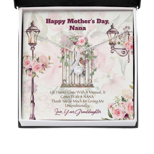 Grandmother Necklace, Vintage Gift For Your Beloved Grandma On Mother’S Day With French Vibe Necklace Gifts for Grandmother Rakva