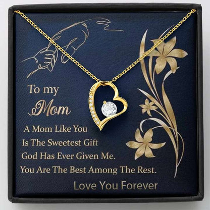 Great Gift For Mom - Beautiful 925 Sterling Silver Pendant Gifts for Mother (Mom) Rakva