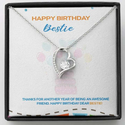 Happy Birthday Gift For Female Bestie - 925 Sterling Silver Pendant Gifts For Friend Rakva
