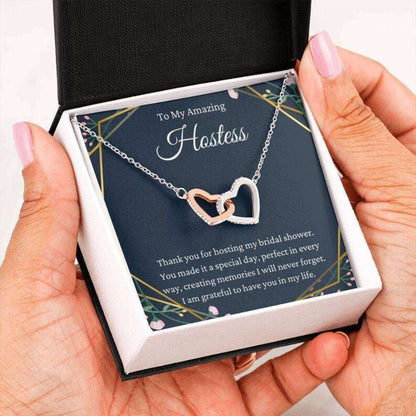 Hostess Gifts Bridal Shower Necklace, Hostess Gift, Shower Host Gift Necklace Rakva