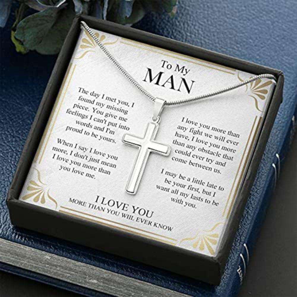 Husband Necklace, Boyfriend Necklace, Father Day Husband Necklace To My Man Husband Gift, My Everything Necklace Dughter's Day Rakva
