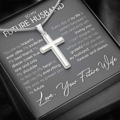 Husband Necklace, Boyfriend Necklace, Necklace Gift For Future Husband, Boyfriend Sentimental Anniversary Promise Wedding Gift Gifts For Boyfriend Rakva