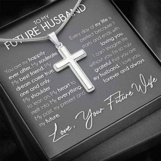 Husband Necklace, Boyfriend Necklace, Necklace Gift For Future Husband, Boyfriend Sentimental Anniversary Promise Wedding Gift Gifts For Boyfriend Rakva