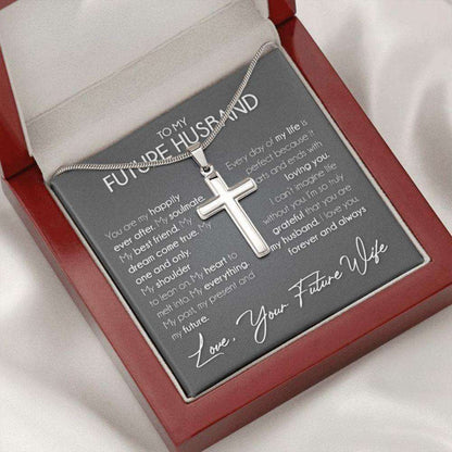 Husband Necklace, Boyfriend Necklace, Necklace Gift For Future Husband, Boyfriend Sentimental Anniversary Promise Wedding Gift Gifts For Boyfriend Rakva