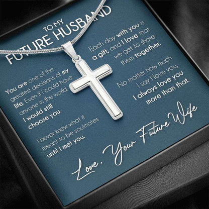 Husband Necklace, Boyfriend Necklace, Necklace Gift For Future Husband, Boyfriend Sentimental Anniversary Promise Wedding Gift Gifts For Boyfriend Rakva