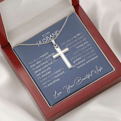 Husband Necklace, To My Husband Necklace Gifts, Anniversary Gift For Husband From Wife, Wedding Gift Gifts For Husband Rakva